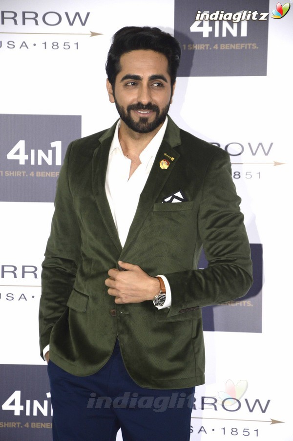 Ayushmann Khurrana Promotes Arrow Shirts