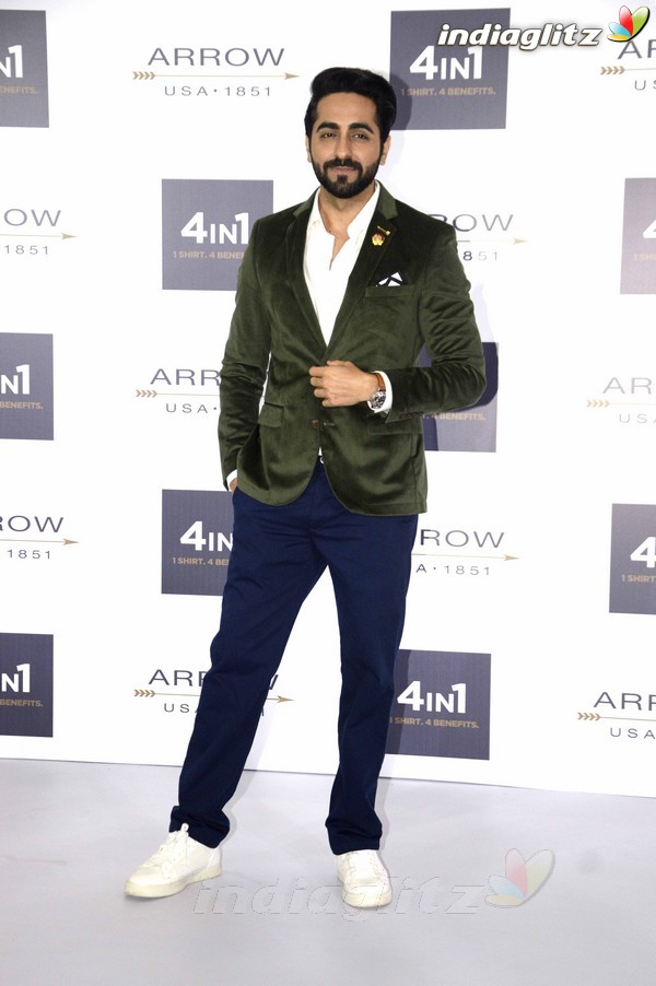 Ayushmann Khurrana Promotes Arrow Shirts