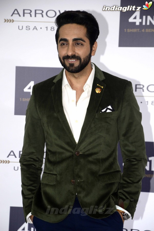 Ayushmann Khurrana Promotes Arrow Shirts