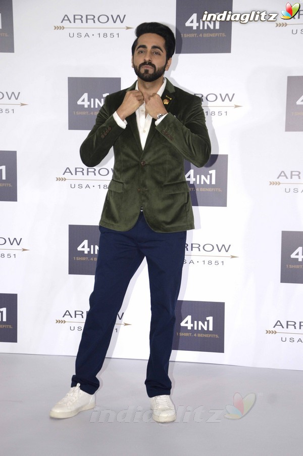 Ayushmann Khurrana Promotes Arrow Shirts