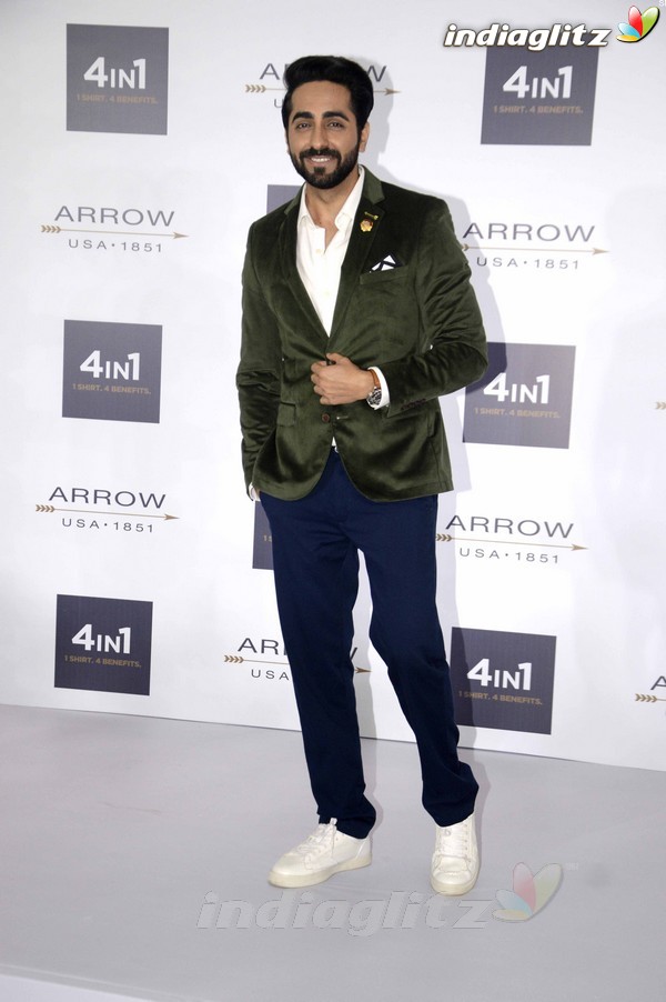 Ayushmann Khurrana Promotes Arrow Shirts