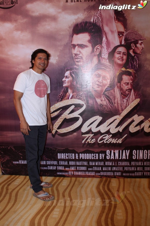 Hemant Pandey & Nidhi Nautiyal at 'Badri - The Cloud' Music Launch