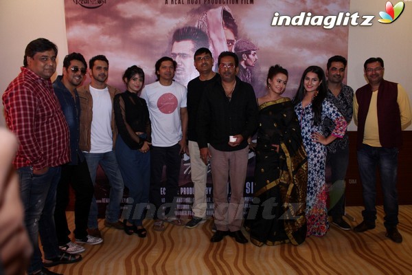 Hemant Pandey & Nidhi Nautiyal at 'Badri - The Cloud' Music Launch