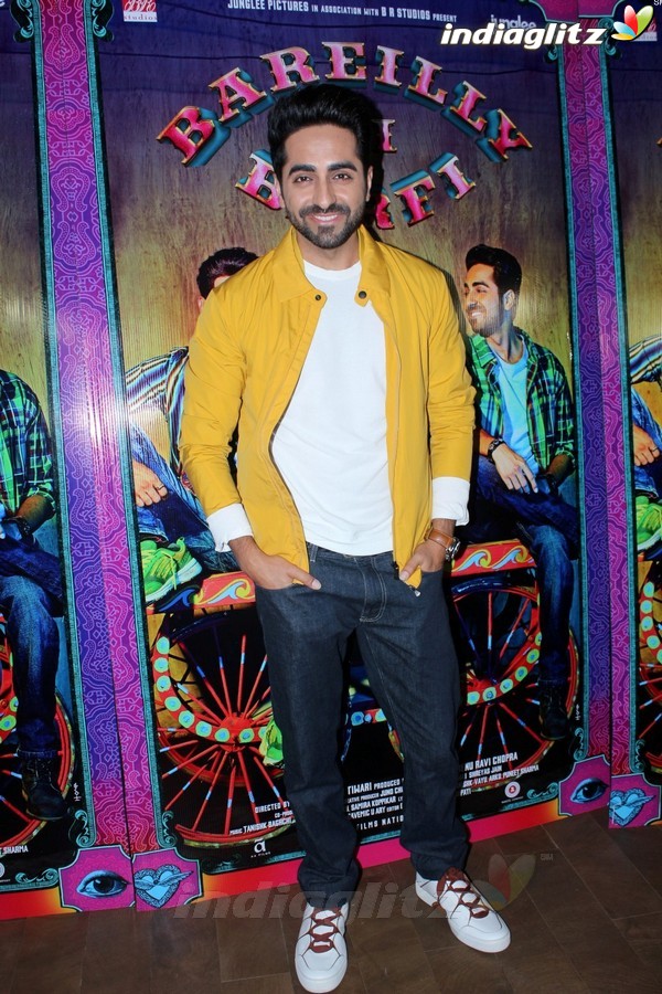 Ayushmann Khurrana at 'Bareilly Ki Barfi' Trailer Preview