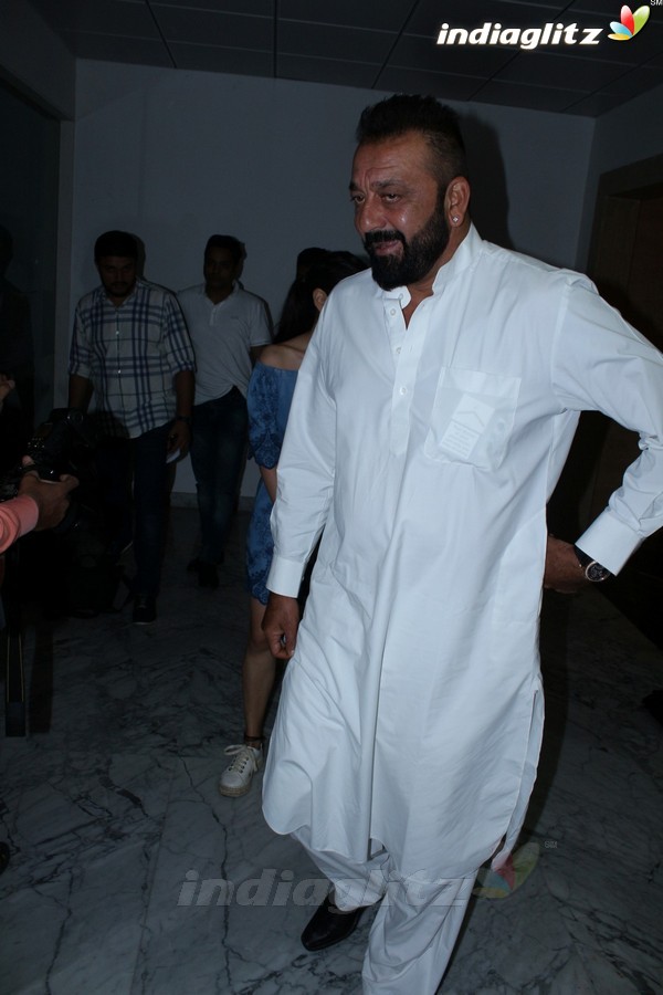 Sanjay Dutt & Aditi Rao Hydari at 'Bhoomi' at Fever 104 FM