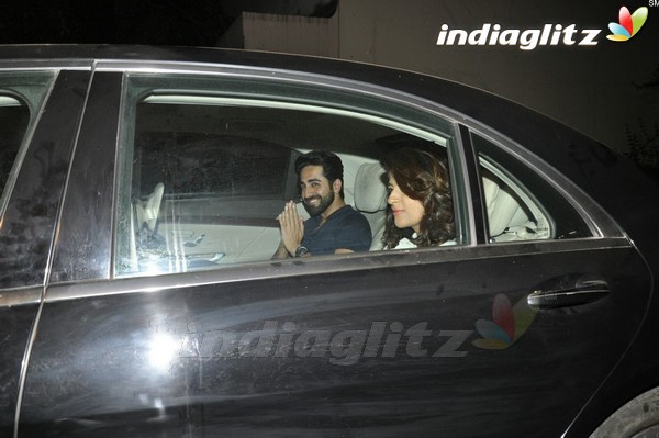 Kangana, Vaani, Ayushmann, Parineeti at 'Meri Pyaari Bindu' Screening