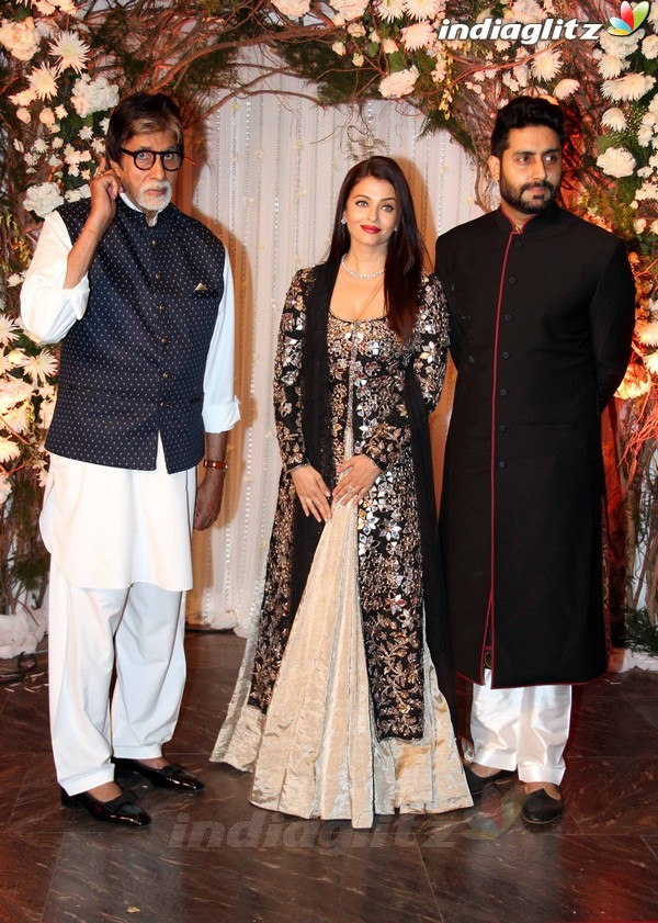 Salman, Aishwarya, SRK, Ranbir, Sanjay Dutt, Amitabh, Sonam at Bipasha-Karan Wedding Reception