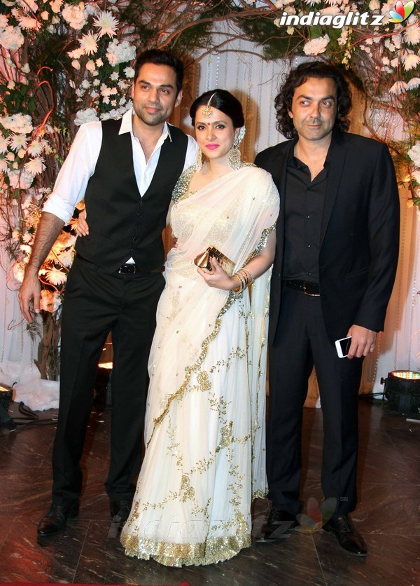 Salman, Aishwarya, SRK, Ranbir, Sanjay Dutt, Amitabh, Sonam at Bipasha-Karan Wedding Reception