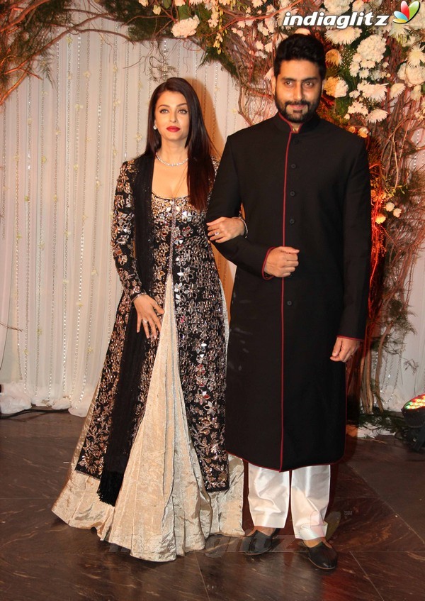 Salman, Aishwarya, SRK, Ranbir, Sanjay Dutt, Amitabh, Sonam at Bipasha-Karan Wedding Reception