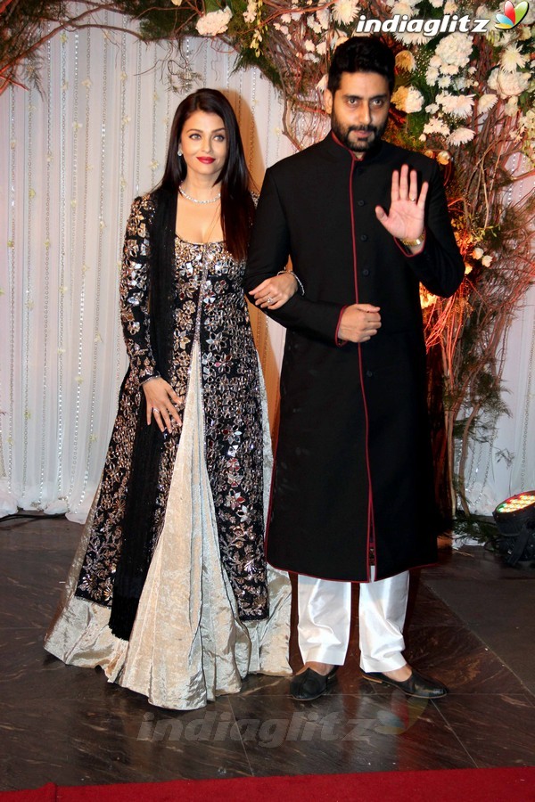 Salman, Aishwarya, SRK, Ranbir, Sanjay Dutt, Amitabh, Sonam at Bipasha-Karan Wedding Reception