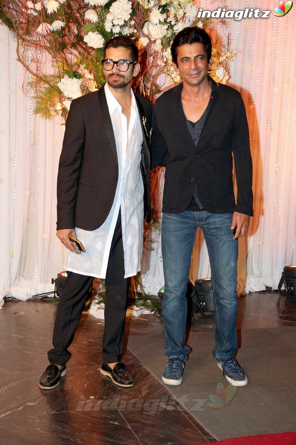 Salman, Aishwarya, SRK, Ranbir, Sanjay Dutt, Amitabh, Sonam at Bipasha-Karan Wedding Reception