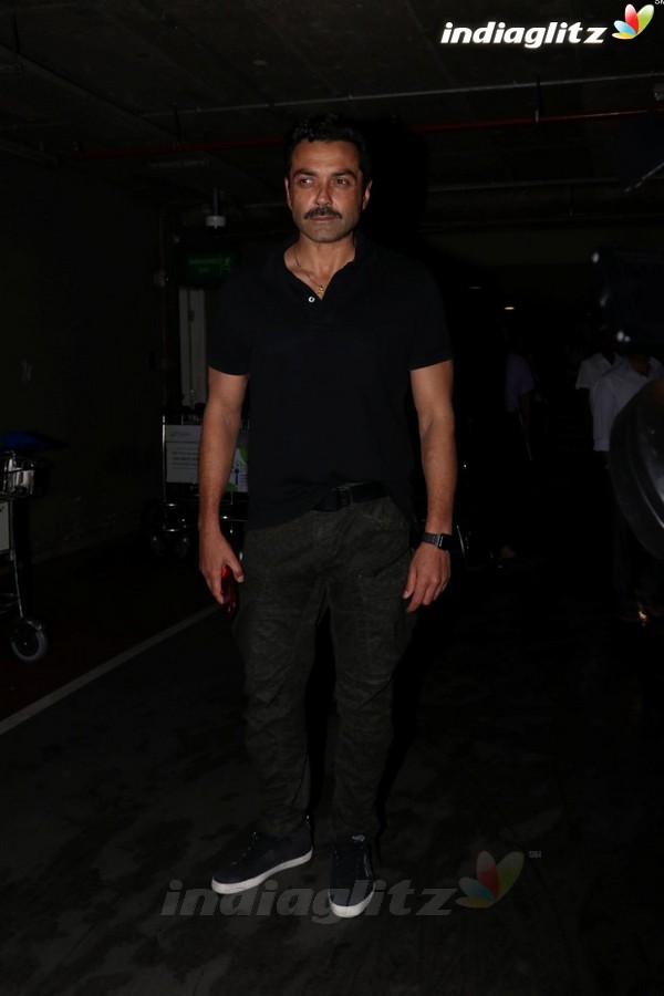 Bobby Deol Spotted at Airport