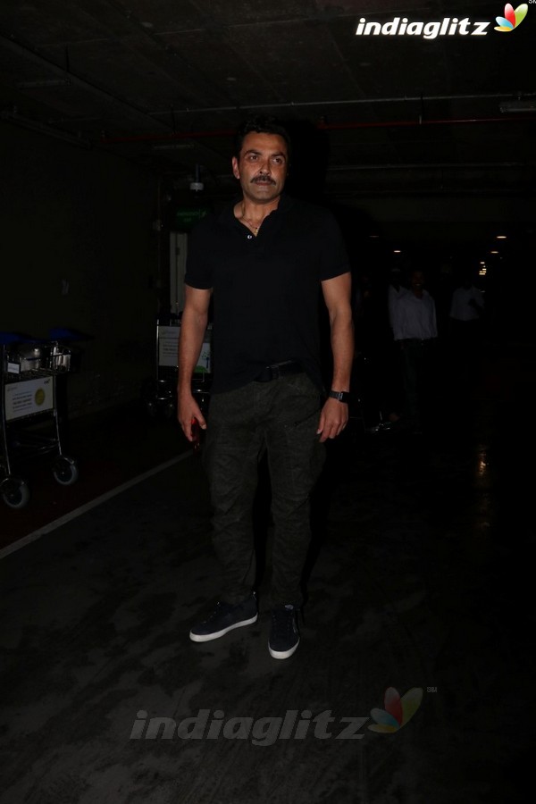 Bobby Deol Spotted at Airport