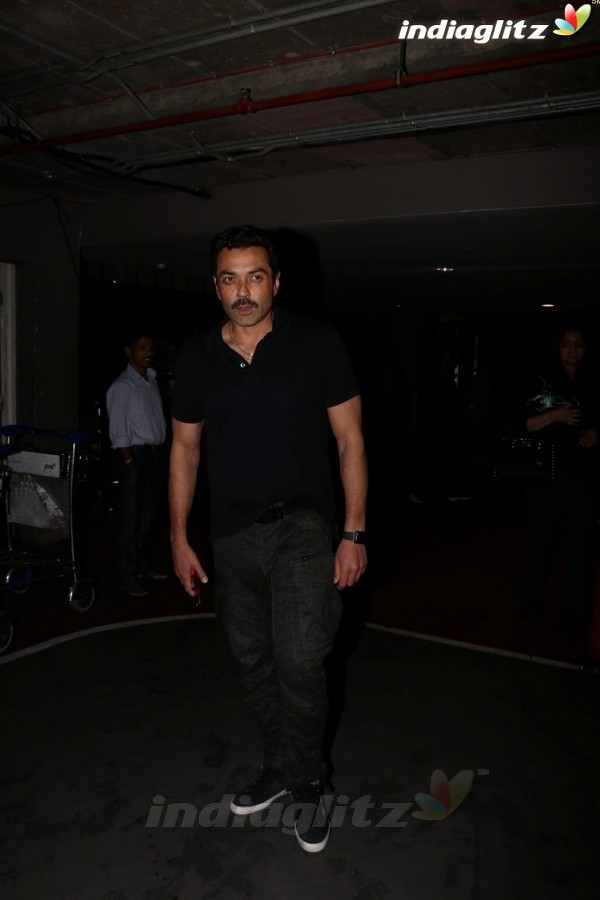 Bobby Deol Spotted at Airport