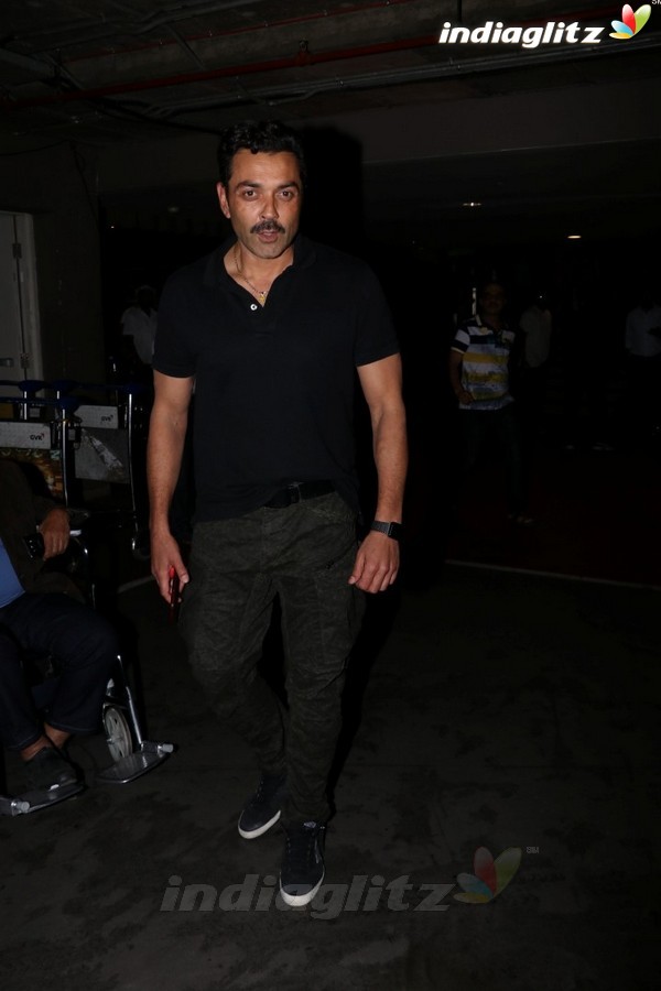 Bobby Deol Spotted at Airport