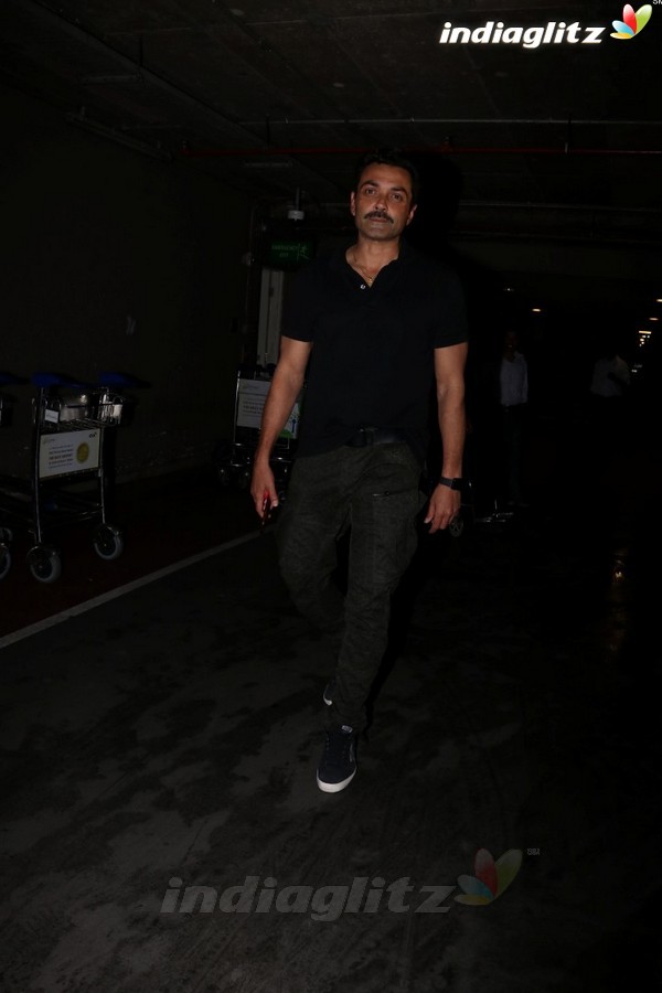 Bobby Deol Spotted at Airport