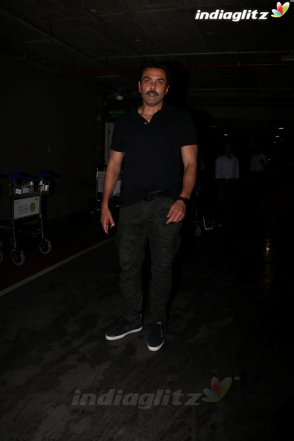 Bobby Deol Spotted at Airport