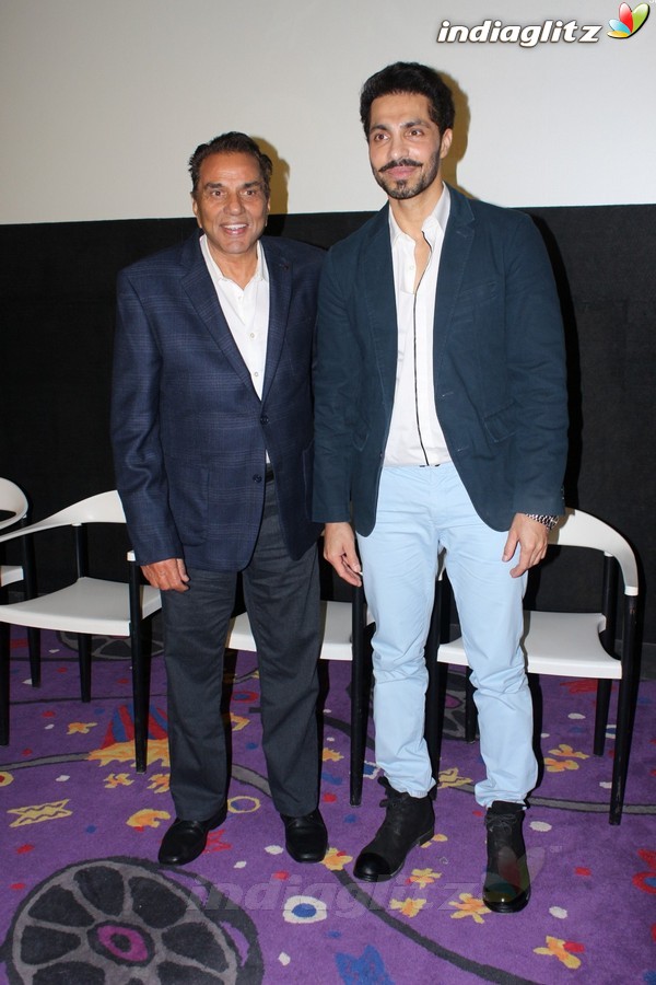 Dharmendra & Deep Sidhu Host Teaser Launch of 'Jora 10 Numbaria' at Sunny Super Sound