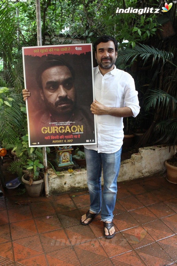 Ragini Khanna, Akshay Oberoi & Pankaj Tripathi at 'Gurgaon' Team Interview