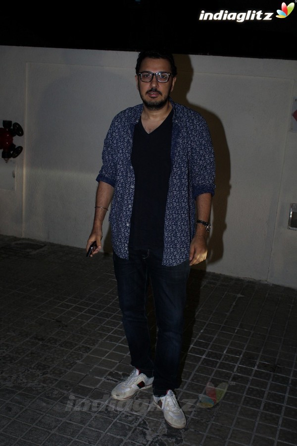 Irrfan, Sushant, Sonal at Screening of 'Hindi Medium'