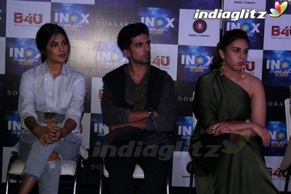 Huma Qureshi, Saqib Saleem at Song Launch of Film 'Dobaara'