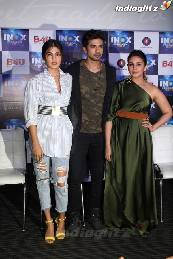 Huma Qureshi, Saqib Saleem at Song Launch of Film 'Dobaara'