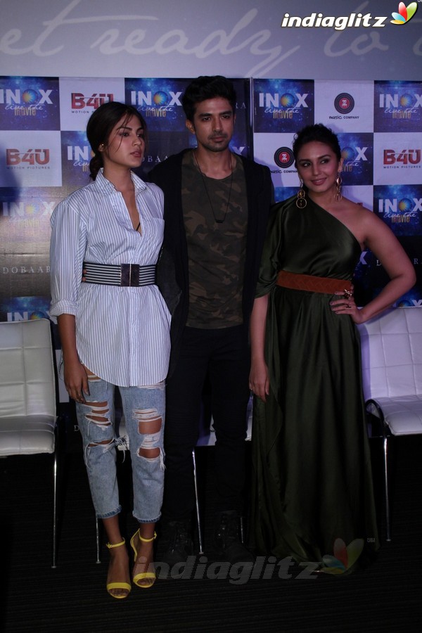 Huma Qureshi, Saqib Saleem at Song Launch of Film 'Dobaara'