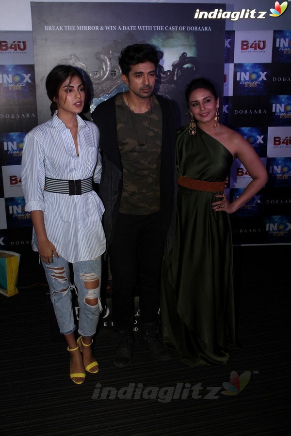 Huma Qureshi, Saqib Saleem at Song Launch of Film 'Dobaara'