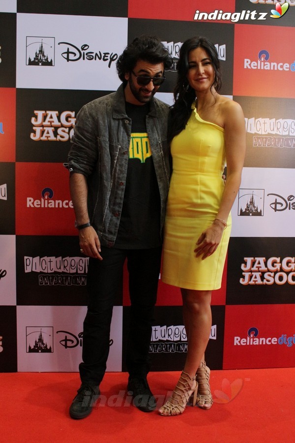 Ranbir Kapoor & Katrina Kaif at 'Jagga Jasoos' Press Conference