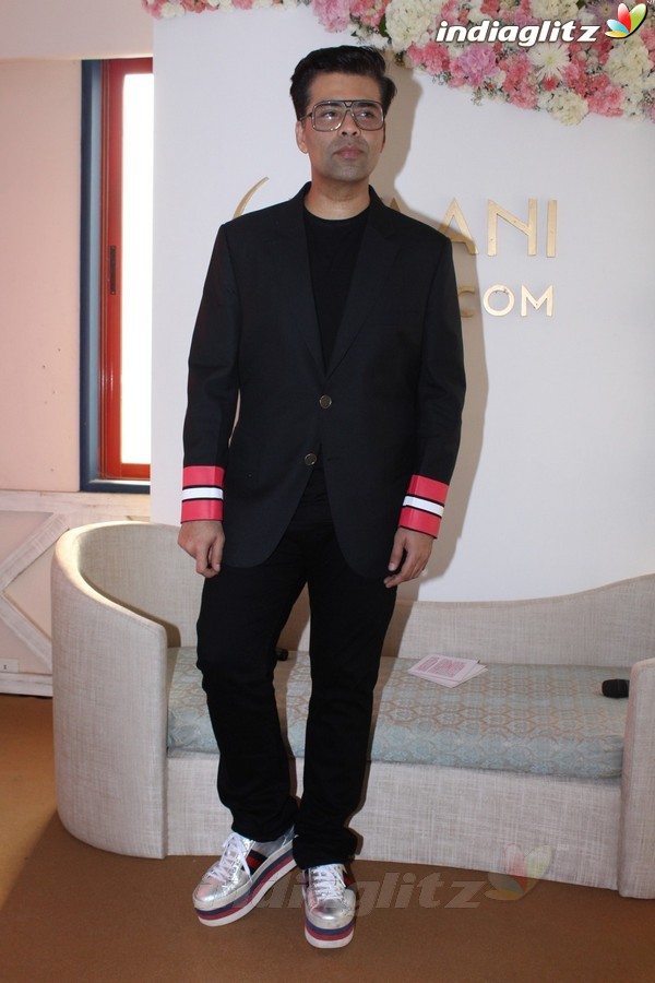 Karan Johar & Neha Dhupia at Launch of Tyaani Flagship Polki Jewellery Store