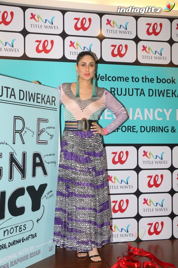 Kareena Kapoor Khan at Launch of Book Pregnancy Notes Before, During & After