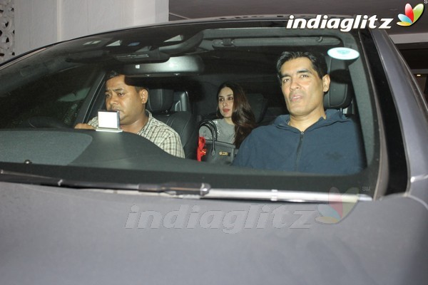 Malaika Arora, Karisma & Kareena Spotted at Karan Johar's House