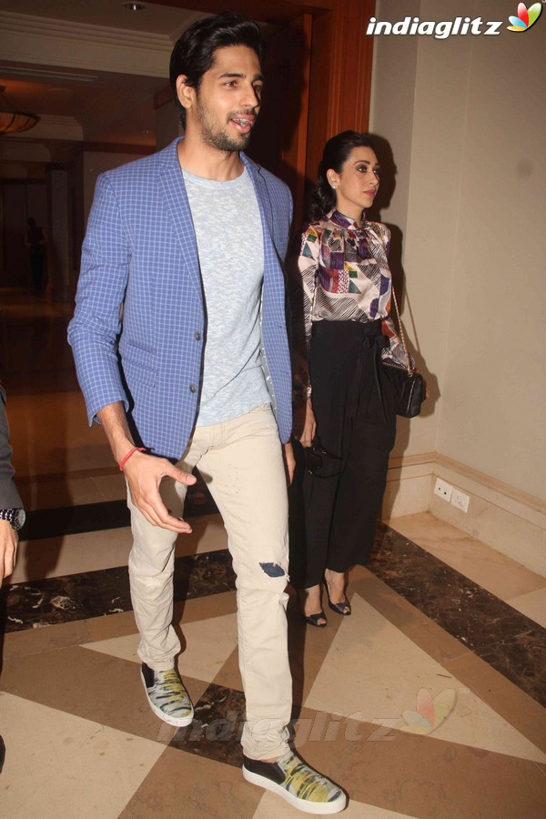 Sidharth Malhotra, Karisma Kapoor attend Panel Discussion on World Diabetes Week