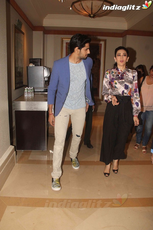 Sidharth Malhotra, Karisma Kapoor attend Panel Discussion on World Diabetes Week