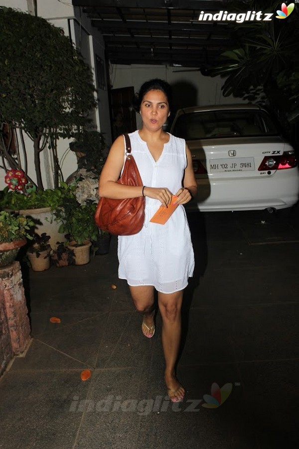 Lara Dutta Spotted at Bandra