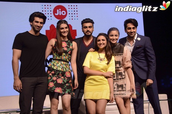 Aditya, Kriti, Alia, Ayushmann, Parineeti, Arjun at Jio MAMI 17th Mumbai Film Festival Day 2 - Movie Mela