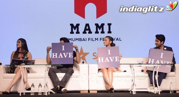 Aditya, Kriti, Alia, Ayushmann, Parineeti, Arjun at Jio MAMI 17th Mumbai Film Festival Day 2 - Movie Mela