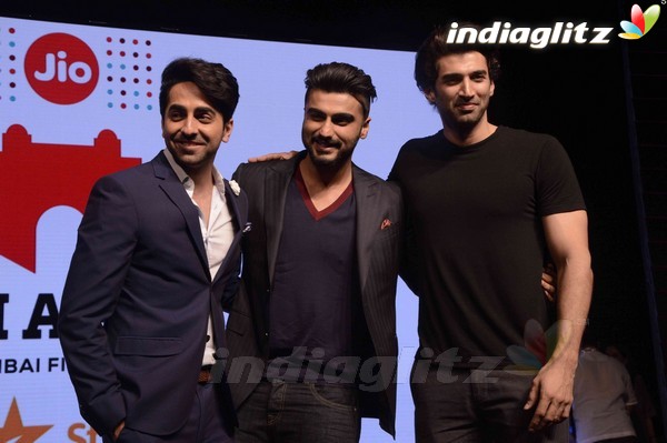 Aditya, Kriti, Alia, Ayushmann, Parineeti, Arjun at Jio MAMI 17th Mumbai Film Festival Day 2 - Movie Mela