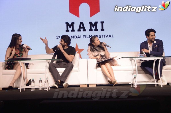 Aditya, Kriti, Alia, Ayushmann, Parineeti, Arjun at Jio MAMI 17th Mumbai Film Festival Day 2 - Movie Mela