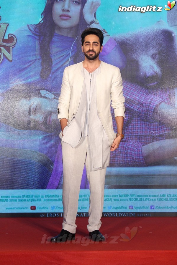 Ayushmann Khurrana & Bhumi Pendnekar at 'Shubh Mangal Savdhaan' Trailer Launch