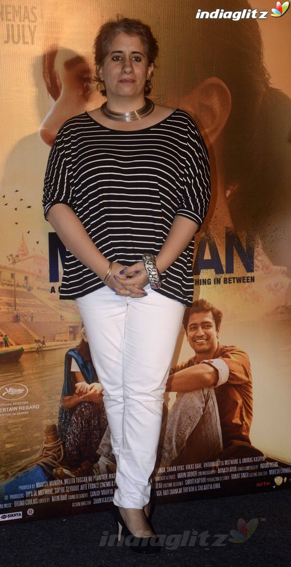 Richa Chadda, Shweta Tripathi, Sanjay Mishra at 'Masaan' Trailer Launch