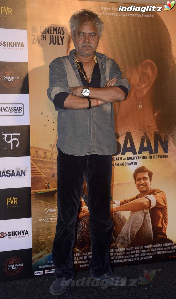 Richa Chadda, Shweta Tripathi, Sanjay Mishra at 'Masaan' Trailer Launch