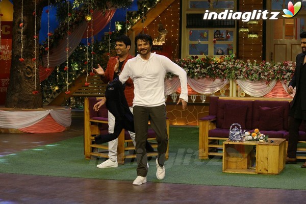 'Mubarakan' Team On Set of Kapil Sharma Show