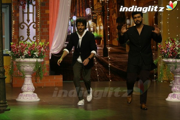 'Mubarakan' Team On Set of Kapil Sharma Show