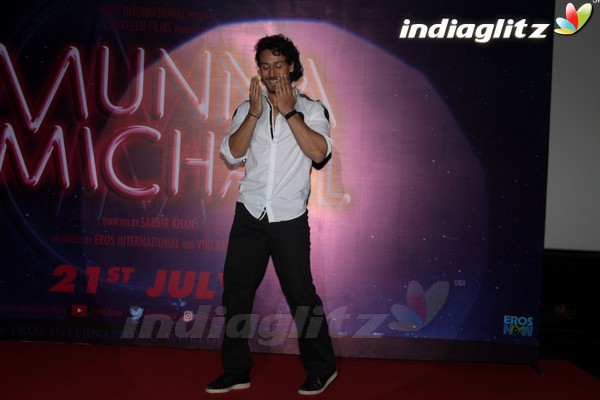 Tiger Shroff, Nawazuddin Siddiqui, Nidhhi Agerwal at 'Munna Michael' Trailer Launch