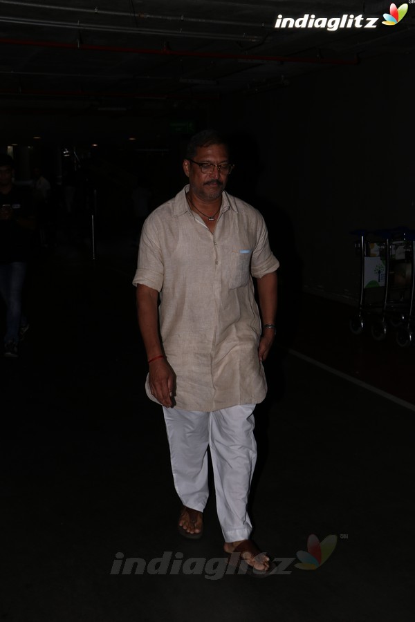 Nana Patekar Spotted at Airport