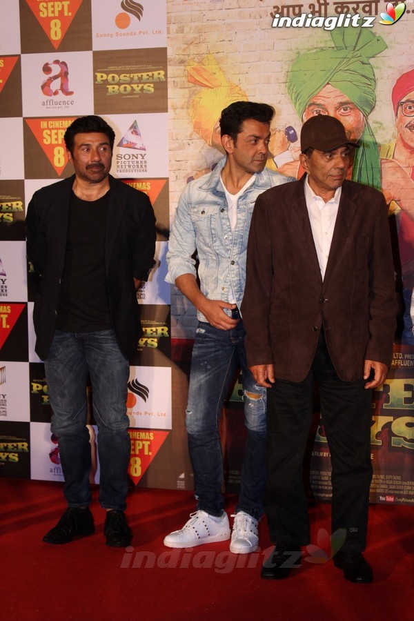 Dharmendra at 'Poster Boys' Trailer Launch