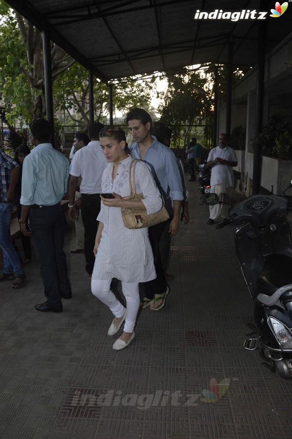 Pratyusha Banerjee's Funeral