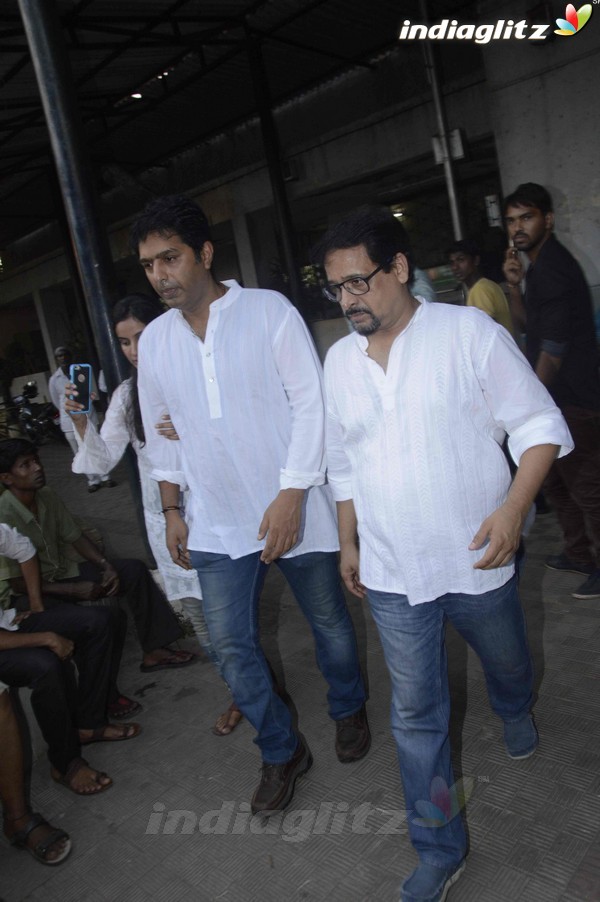 Pratyusha Banerjee's Funeral