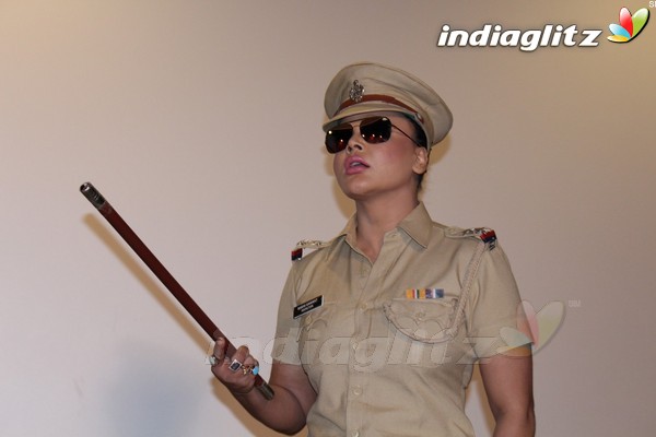 Rakhi Sawant at New Web Series Presenting 'Rakhi In Khaki'